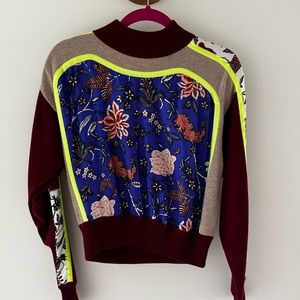 DvF wool, silk and cashmere sweater, size M